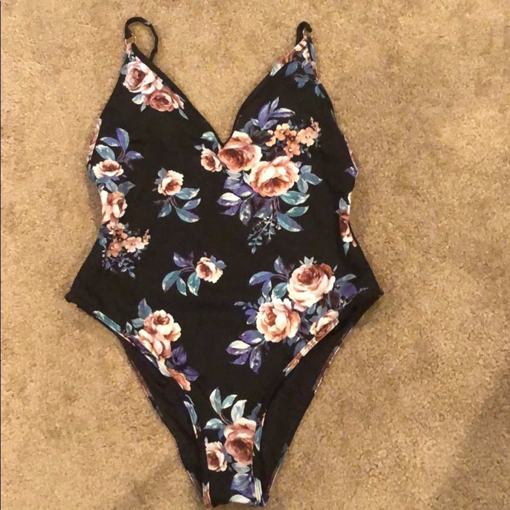 LA Hearts One Piece Bathing Suit
